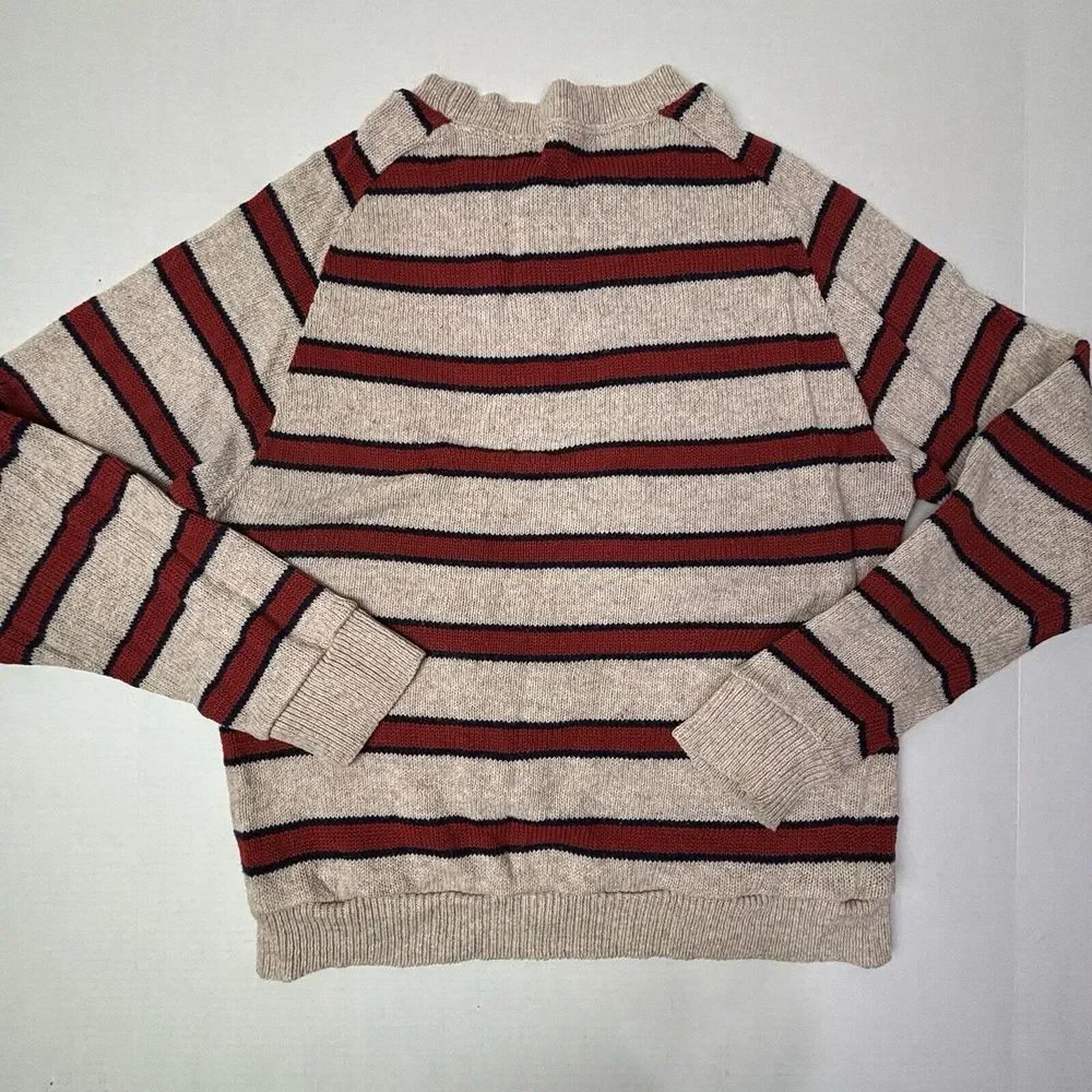 VTG 60s Lord‎ Clayton Sweater Mens Small Wool Blend Striped GUC